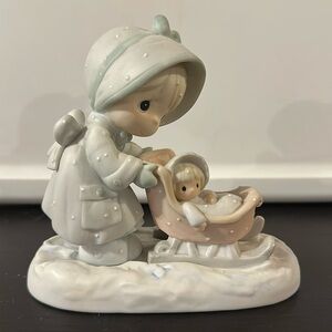 Precious Moments-“January “ -like new - smoke free home
